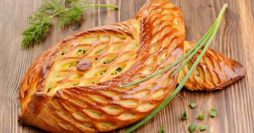 of a stuffing for roll from a lavash